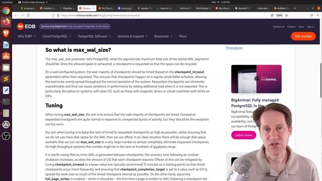 Scaling Postgres Episode 207 Autovacuum, Duplicate Key Violations, Pipelining, Tuning max_wal_size смотреть онлайн