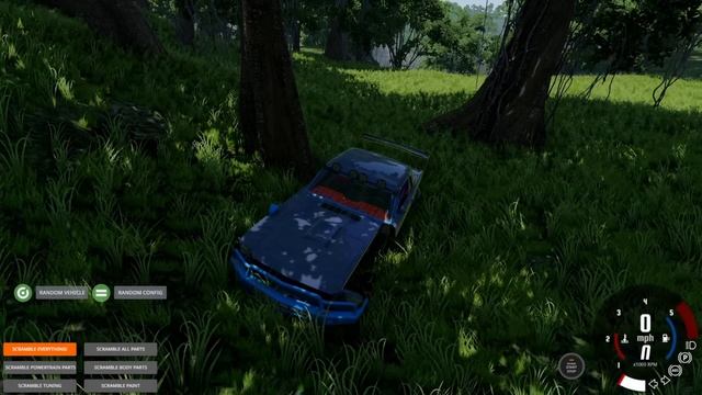 Surviving the Most DANGEROUS Road in RANDOM PARTS CARS in BeamNG Drive Mods! смотреть онлайн