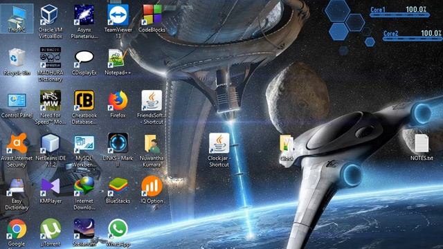 Simple Clock Using Java смотреть онлайн