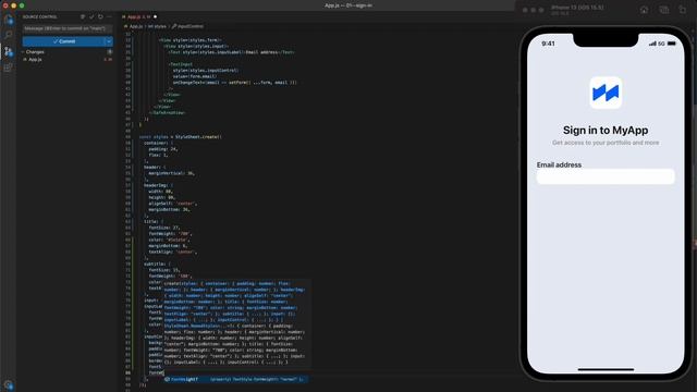 #1 Create a Simple Login Screen in React Native смотреть онлайн