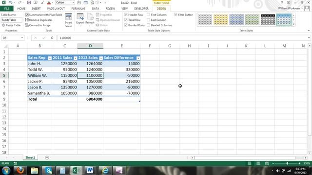 Excel Tutorial: How to Name Excel Tables For Beginners Excel 2016 Tutorial Excel 2013 Tutorial смотреть онлайн