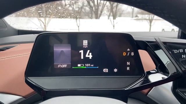 RWD ID.4 in the SNOW-SLEET-ICE in Eco Mode vs Sport Mode смотреть онлайн
