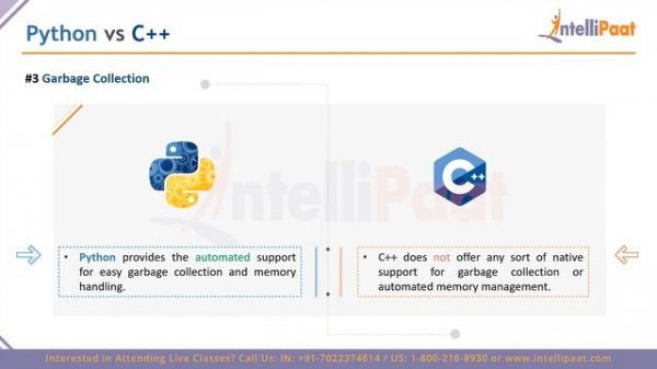 Python vs C++ | Difference between python and c++ | Should i learn Python or C++? | Intellipaat