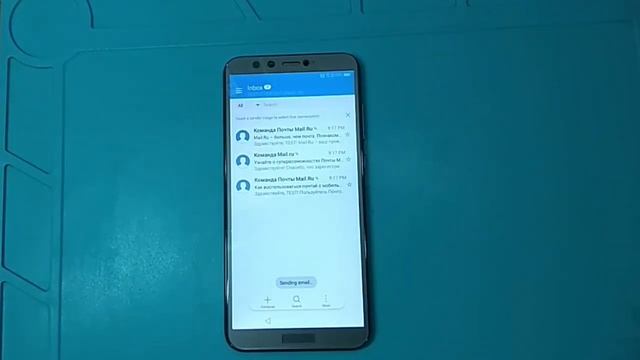 Cброс блокировки аккаунта FRP на HONOR9 LITE LLD L31