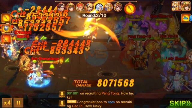 Warrior Resonance SunShangXiang ~ Challenge PVP Arena | Dynasty Heroes - Legend of Samkok| Mimin Sp смотреть онлайн