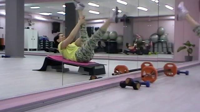 Пресс+ стретч бедра. Групповая силовая тренировка. Семинар SuperFitness Company