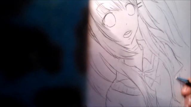My first anime drawing video at YouTube / Mое первое видео рисования аниме в YouTube [HD] смотреть онлайн