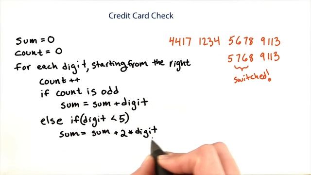 Credit Card Checksum - Intro to Java Programming смотреть онлайн