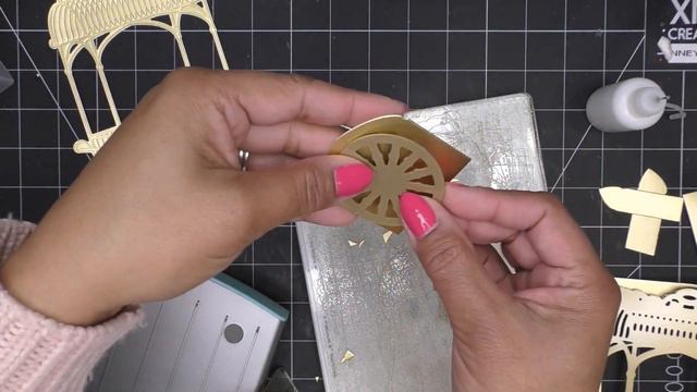 Anna Griffin "Flower Cart Easel Card" Finishing School Craft Box Review Tutorial! I Just Love It! смотреть онлайн
