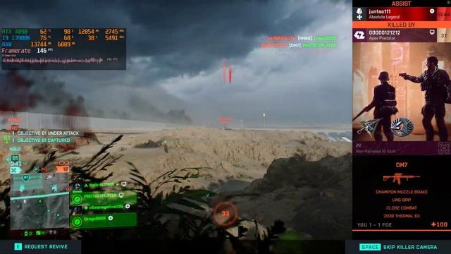 Battlefield 2042 : GeForce RTX 4090 [24GB] + i9 13900K [ 4K Ultra Graphics ] смотреть онлайн