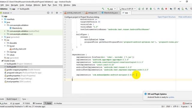 Tutorial 53: [Validation in Android] - Registration Form with Validation in Android using SARIPAAR смотреть онлайн