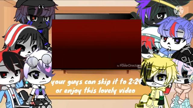 sans au reacts to delta sans battle || part 8 || my au || little bit of nightmare x ink смотреть онлайн