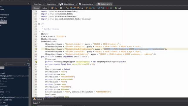Java Persistence API 5/7 - Searching смотреть онлайн