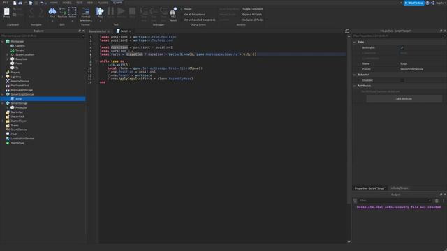 Projectile Physics - Roblox Scripting Tutorial смотреть онлайн