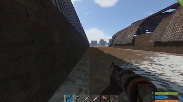 Попробуем поиграть в игру под названием Rust. Аир мой! смотреть онлайн