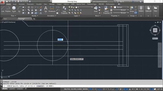 AutoCAD 2016 2D Exercise 50 смотреть онлайн
