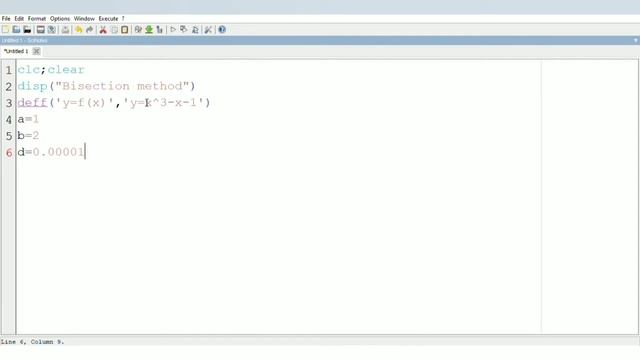 Scilab practical: Bisection Method смотреть онлайн