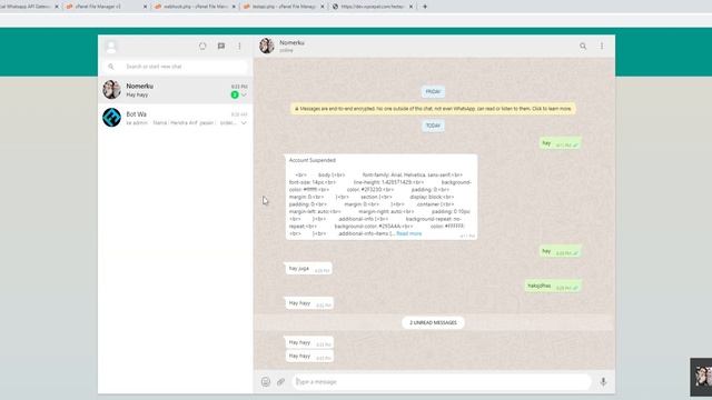 Tutorial webhook & api whatsapp fonnte смотреть онлайн