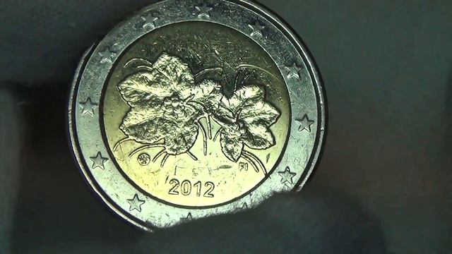 2 евро 2012 г. Финляндия - ягода морошка смотреть онлайн