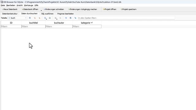 PySide6 (Python) DB Browser for SQLite Teil 03 смотреть онлайн