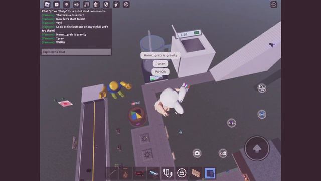 Playing Realistic Ragdoll physics ROBLOX смотреть онлайн