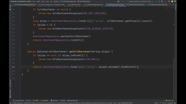 Part #6 - Let's Build a UrlShortener -TinyURL Clone with Quarkus 2 | Tutorial | Java | CloudNative смотреть онлайн