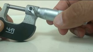 Микрометр гладкий тип 25  измерение толщины проката