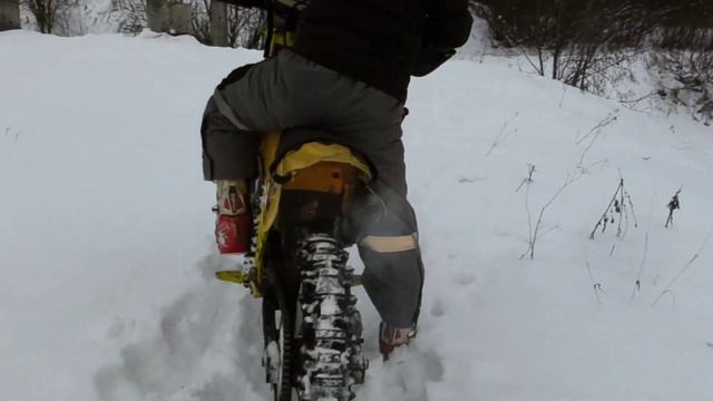 СНЯЛ ПЕРВЫЙ ВЛОГ НА СНЕГОХОДАХ