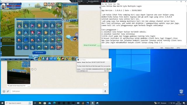 Luna Online New World Lyto Multiple Login смотреть онлайн