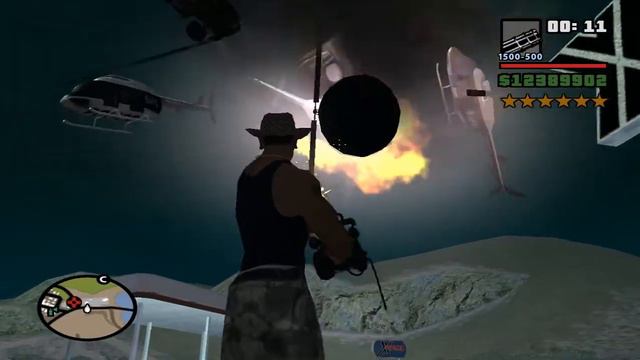 Чёрная дыра в GTA San Andreas!!!😱 смотреть онлайн