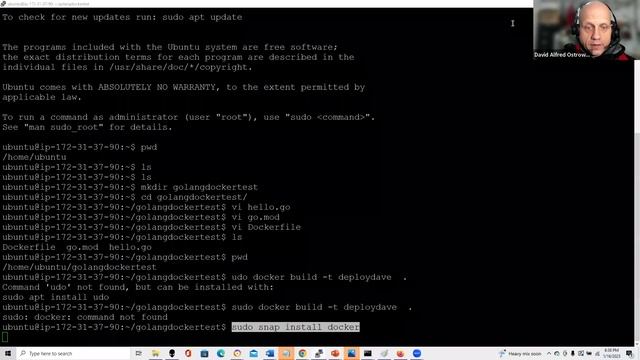 Demo of Golang Docker deployment to AWS ECS смотреть онлайн