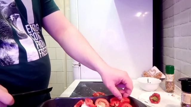 Рёбра конины запечённые с овощами в духовке смотреть онлайн