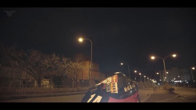 Osaka JDM Night Honda RVF400 NC35 Street custom MOTORCYCLE Japan Cinematic 4k NightView смотреть онлайн