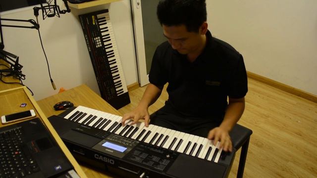 Ngẫu hứng Tết Trung Thu trên Casio CT-X800 смотреть онлайн