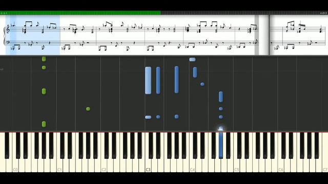 David Bowie - Ashes To Ashes [Piano Tutorial] Synthesia