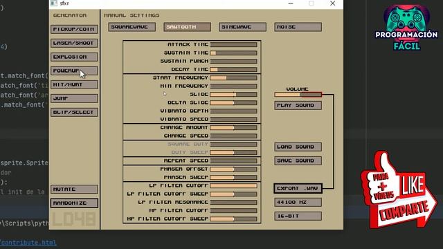 Sistema de SONIDO y sonidos RANDOM - Pygame de cero - Capítulo 17 смотреть онлайн