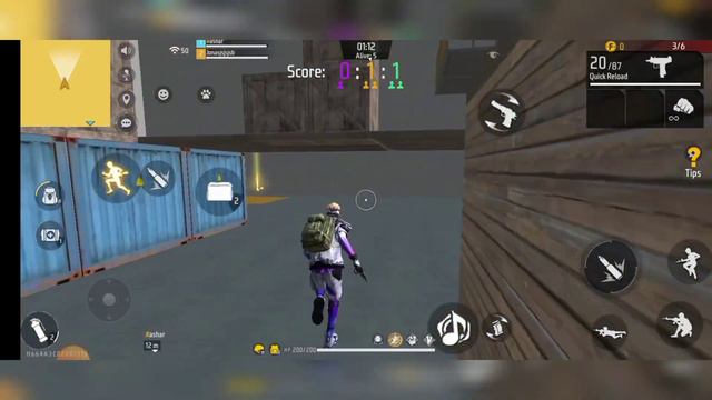 Free fire gameplay | Triple wolves | iOS games #freefire смотреть онлайн
