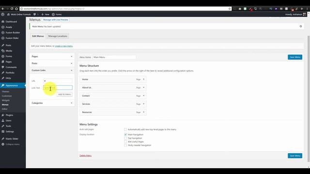 WordPress Menu Tutorial - How to Make and Add Menus смотреть онлайн