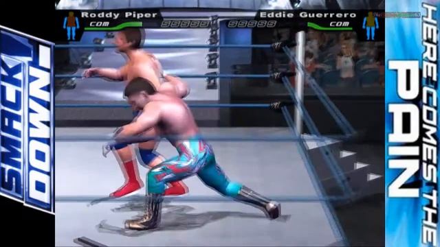 WWE Here Come The Pain PS2 - Season Mode as "The Beast" Brock Lesnar on 100% Unlocked all Cards Pt3 смотреть онлайн