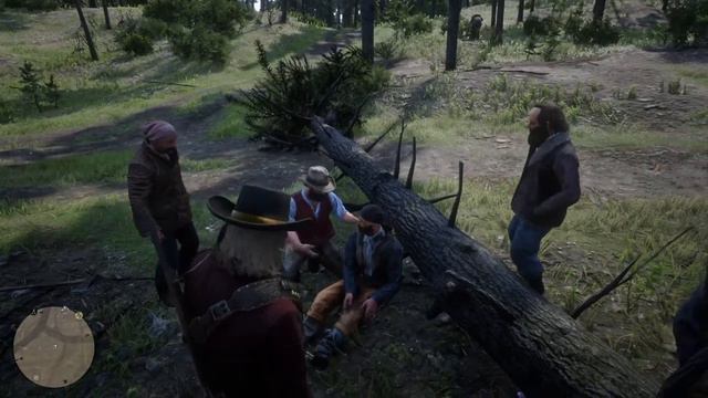 Red Dead Redemption 2 - Падающее Дерево смотреть онлайн