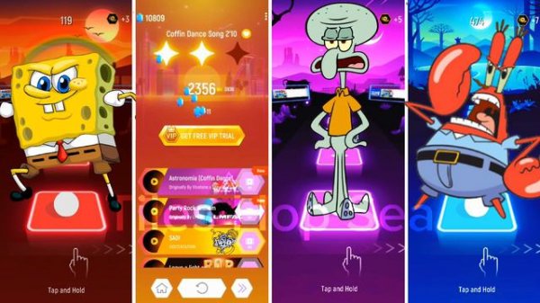 Spongebob 🆚 Patrick Buu 🆚 Squidward 🆚 Mr Crab 🎶 Who Is Best?