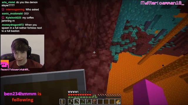 PrestonPlayz made ANOTHER video on me... + Minecraft, But I Can't Mine Wood camman18 Full Twitch VO смотреть онлайн