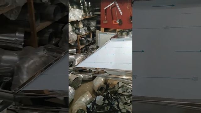 зонт вытяжной для тандыра и мангала, из нержавеющей стали. жестяные изделия. смотреть онлайн