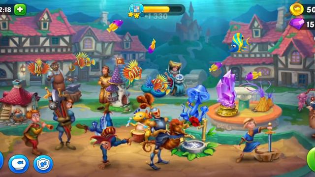 Fishdom Shopping Time With 144K Coins, Get New Aquarium Egypt смотреть онлайн