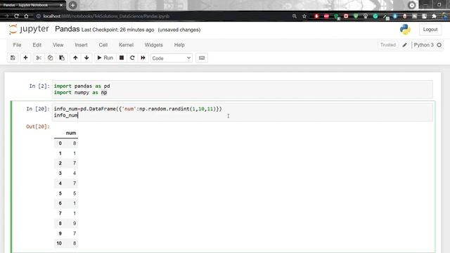 #78 Pandas Data Frame Count(), cut() and Describe() | #teksolutions смотреть онлайн