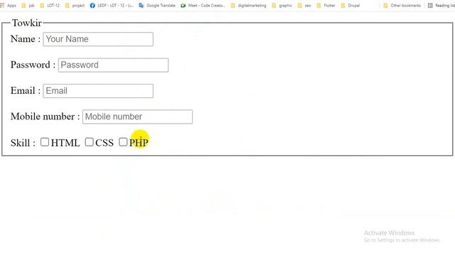 Part-27, Web Design and Development[HTML Forms (form, input, submit, textarea tags)(all attributes) смотреть онлайн