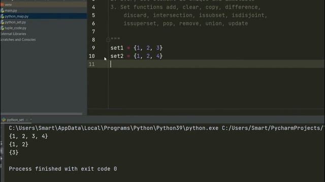 set in python | Python tutorial in Hindi смотреть онлайн