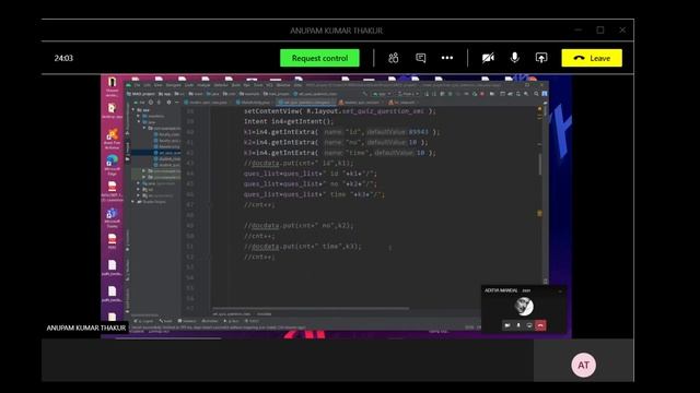 quiz monitoring application||Android development||google firebase смотреть онлайн