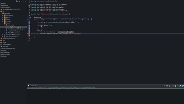 EIGENEN MUSIKBOT ERSTELLEN! | Folge#14 | Discord Bot Programmierung [Java/JDA] смотреть онлайн