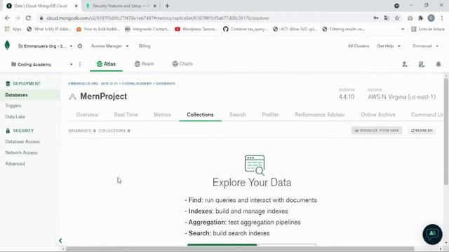 connect to mongodb with mongoose - mongodb express react node js - PART 4 смотреть онлайн